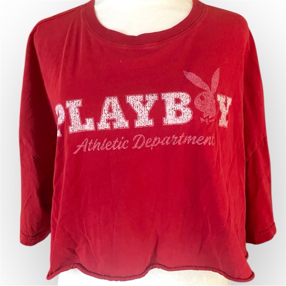 PLAYBOY Red Graphic Tee